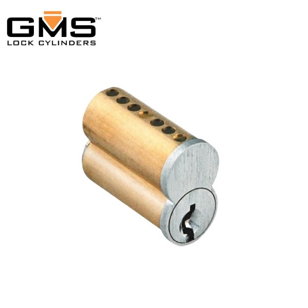 GMS - SFIC- Small Format Interchangeable Core - 7 Pin - Uncombinated (No Pins) - Keyway (Best M) - Satin Chrome Hot on Sale - Image 2