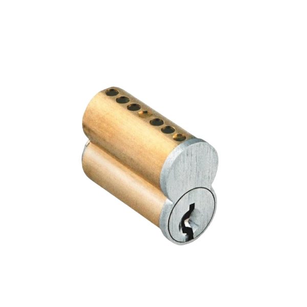GMS - SFIC- Small Format Interchangeable Core - 6 Pin - Uncombinated (No Pins) - Keyway (Best K) - Satin Chrome Online Hot Sale