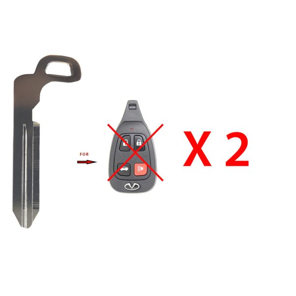 2002 - 2006 - Infiniti Emergency Key (2 Pack) For Sale - Image 2