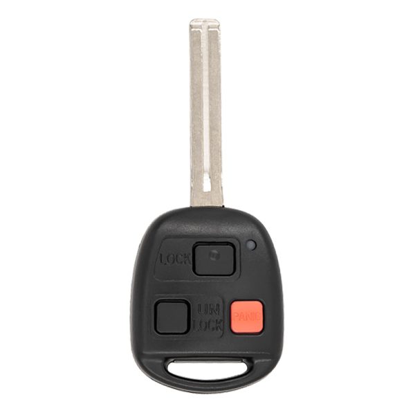 1998 - 2000 Lexus LX470 Key Fob 3B FCC# HYQ1512V - 4C Chip - 89070-60080 - Long Blade Discount