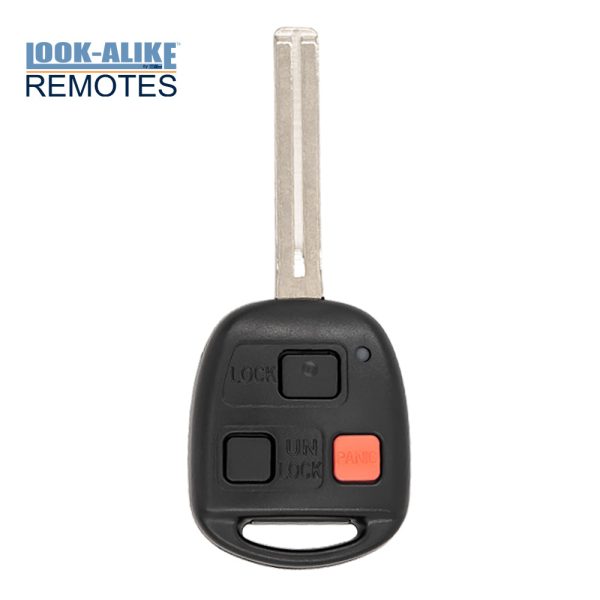 1998 - 2000 Lexus LX470 Key Fob 3B FCC# HYQ1512V - 4C Chip - 89070-60080 - Long Blade Discount - Image 5