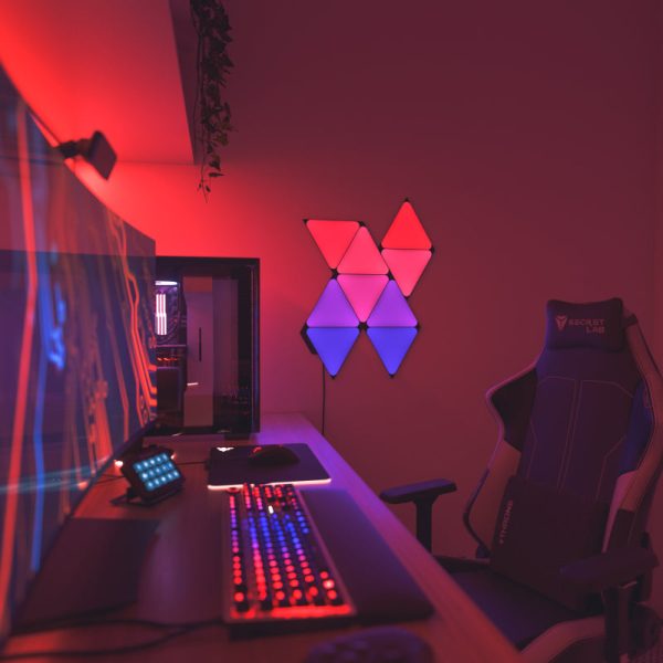 Nanoleaf Shapes | Triangles | SMK | Black | 9 Pack | CA USA on Sale - Image 2