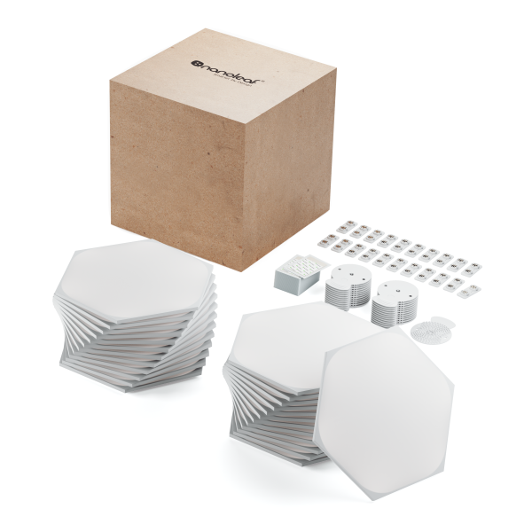 Nanoleaf Shapes | Hexagon | 25 Pack DIY| White | Global | No Controller No PSU For Discount