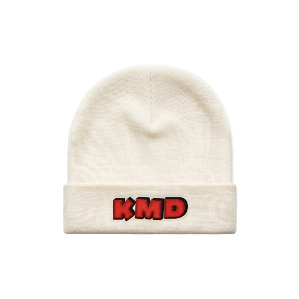 KMD Logo Knit - Ecru Sale